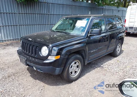 2016 Jeep Patriot Sport из США, поврежденный, VIN 1C4NJRBB7GD552121
